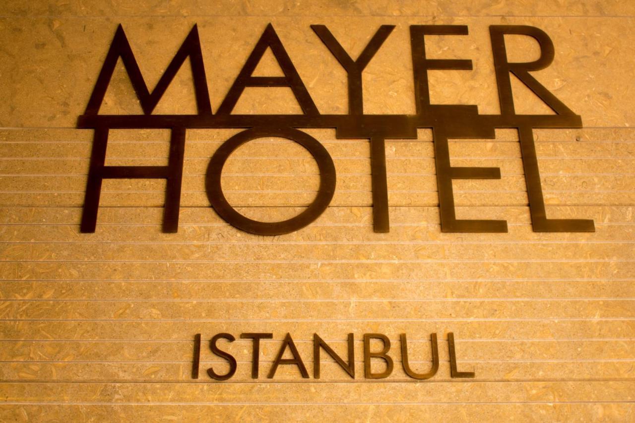 Mayer Hotel Istanbul Eksteriør billede